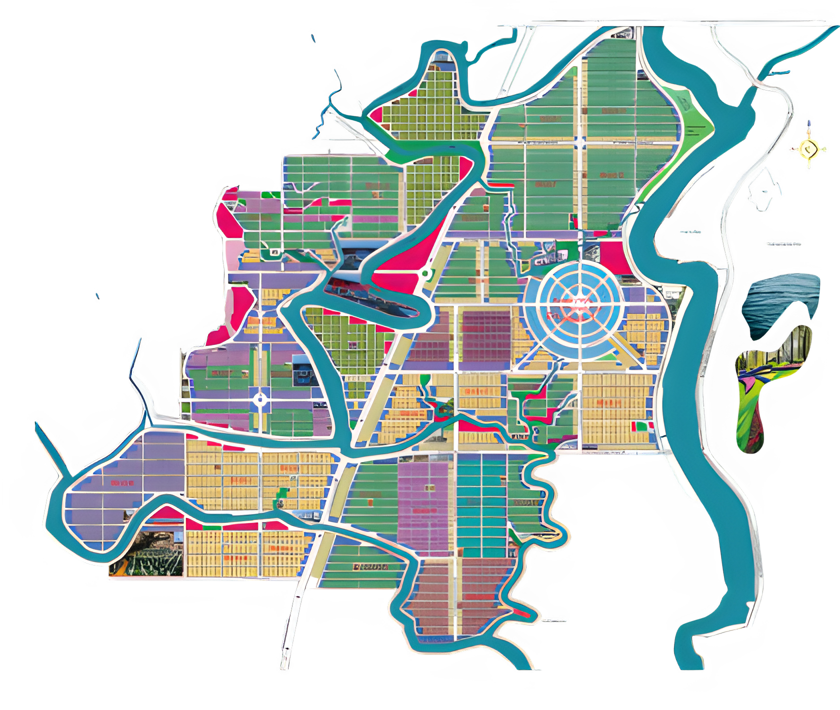 Dhaka Western Valley Approved Masterplan